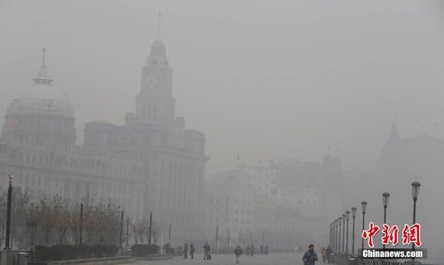 上海重度污染 市民要求停工停课(图)(6)