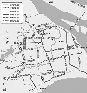 上海17条高速路开始更名 "a8"由"g60"取代