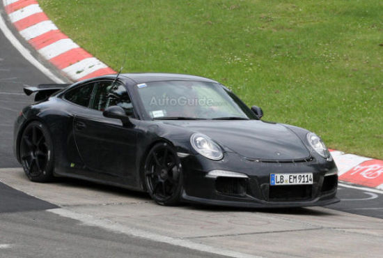 全新保时捷911 GT3谍照 全新保时捷911 GT3谍照