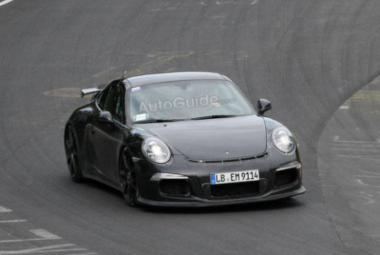 全新保时捷911 GT3谍照 全新保时捷911 GT3谍照