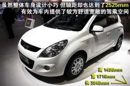 小身材大智慧 现代i20巴黎车展实拍详解