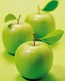 青苹果 青色水果